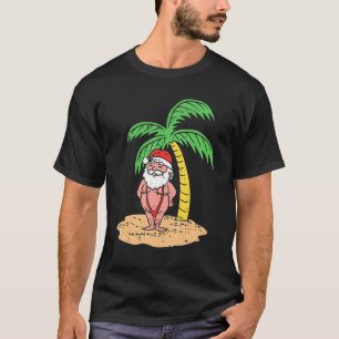 Weihnachtsweihnachtsanzug Weihnachten Juli Strand T-Shirt