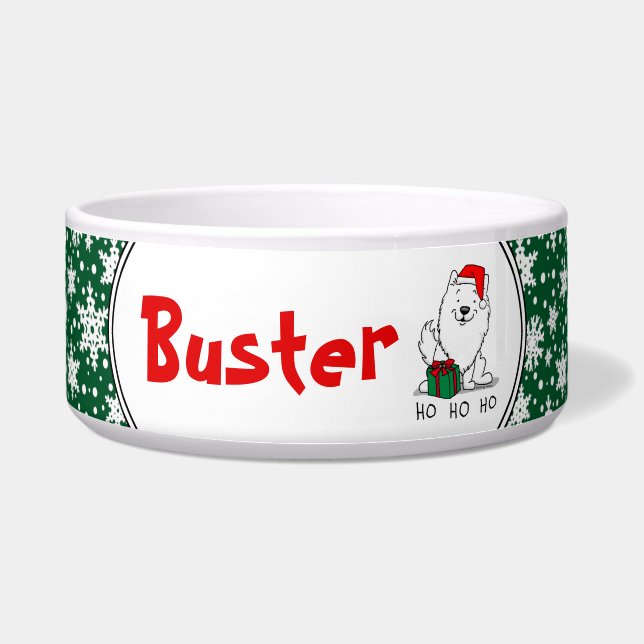 WeihnachtsWeihnachtsfeiertag Eskimo HO HO HO Niedl Napf (Vorderseite)