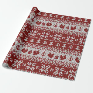 Weihnachtsweihnachtsgeschmack Vintag, nahtlos deko Geschenkpapier