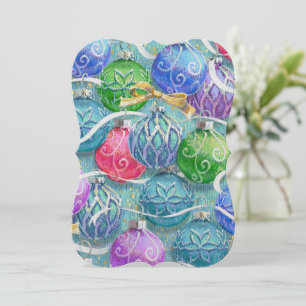 Weihnachtsweihnachtskarte Dankeskarte