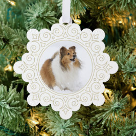 Weihnachtsweihnachtskarte Ornament Karte
