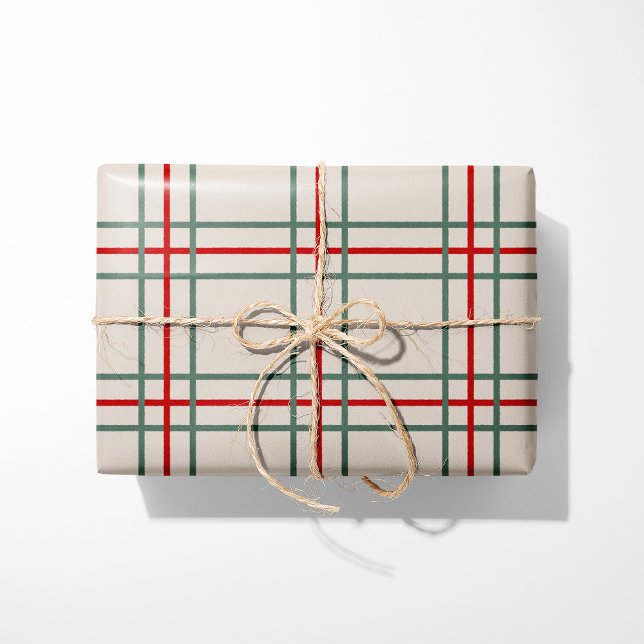 Weihnachtsweihnachtswrapping Paper - Beige Geschenkpapier (Von Creator hochgeladen)