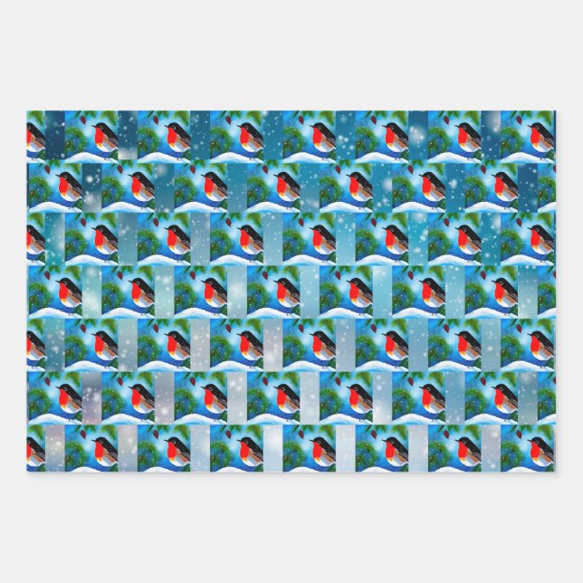 Weihnachtsweihpapier, Perfekt für Weihnachtsgesche Geschenkpapier Set (Vorderseite)