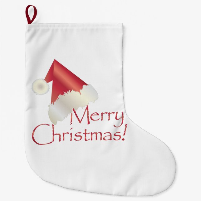Weihnachtswein Großer Weihnachtsstrumpf (Vorderseite)