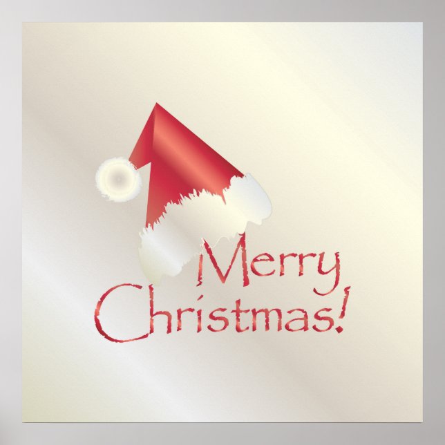 Weihnachtswein Poster (Vorne)