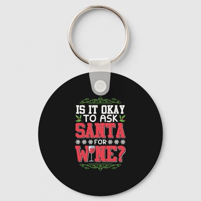 Weihnachtsweinangebot Schlüsselanhänger (Vorderseite)