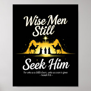 Weihnachtsweise Männer suchen ihn noch 3 Könige Re Poster