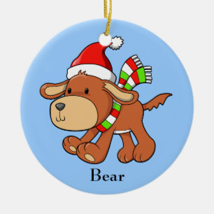 Weihnachtswelpe "Bär" Ornament