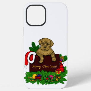 Weihnachtswelpe iPhone 12 Pro Max Hülle