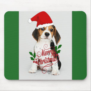 Weihnachtswelpen Mousepad