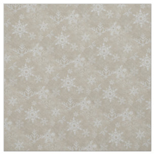 Weihnachtswenig Schneeflocke-Collage Stoff