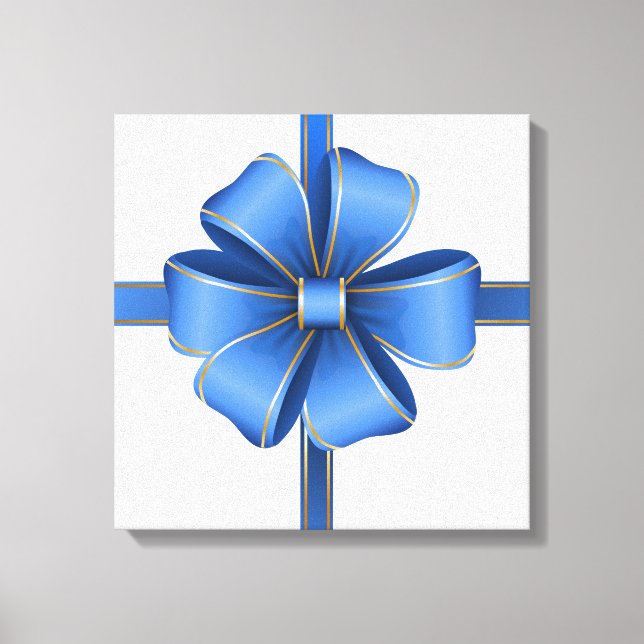 Weihnachtswerbung Leinwanddruck (Vorderseite)