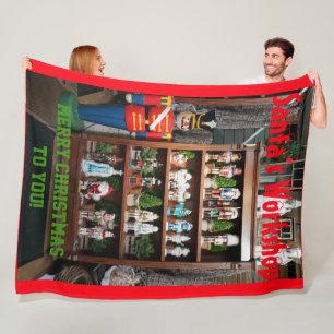 Weihnachtswerkstatt Nutcrackers Fleece Blanket