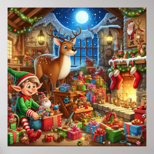Weihnachtswerkstatt Poster