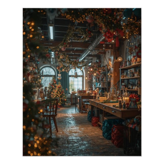 Weihnachtswerkstatt Poster (Vorderseite)