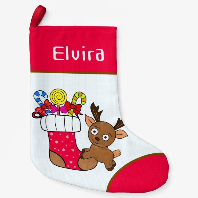 Weihnachtswild Kleiner Weihnachtsstrumpf (Vorderseite)