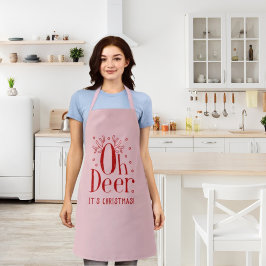 Weihnachtswildbilder Schürze