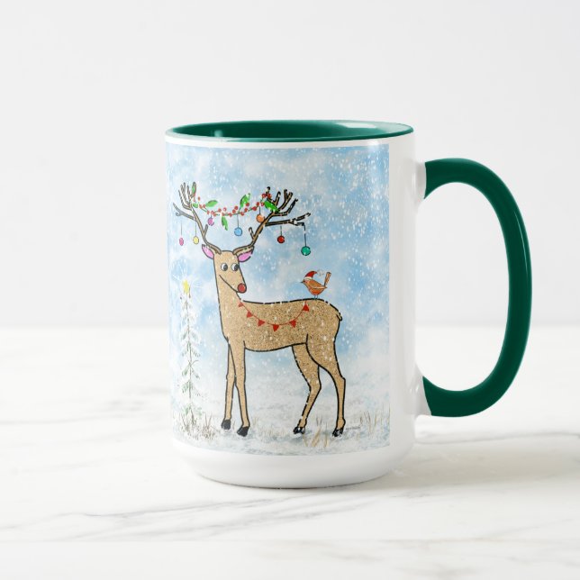WeihnachtswildTasse Tasse (Rechts)