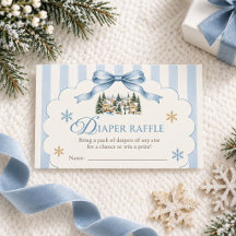 Weihnachtswindelraffel Baby Shower