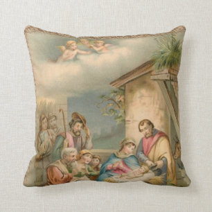 Weihnachtswirbel Kissen, Jesus Christus Kissen
