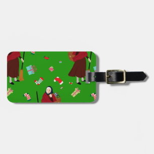 Weihnachtswitz Befana Gepäckanhänger