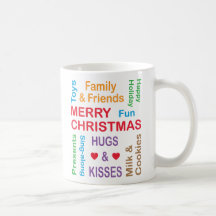 Weihnachtswörter der Feiertage