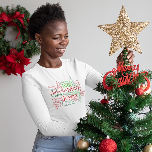 Weihnachtswörter Sweatshirt (Von Creator hochgeladen)