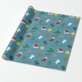 Weihnachtswrapping Paper Geschenkpapier