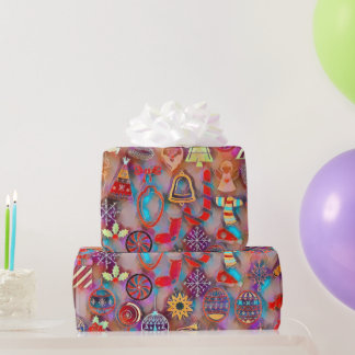 Weihnachtswrapping Paper Geschenkpapier