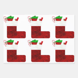 Weihnachtswrapping-Papier Geschenkpapier Set