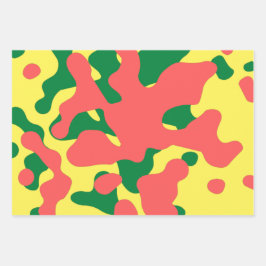 Weihnachtswrapping-Papier Geschenkpapier Set