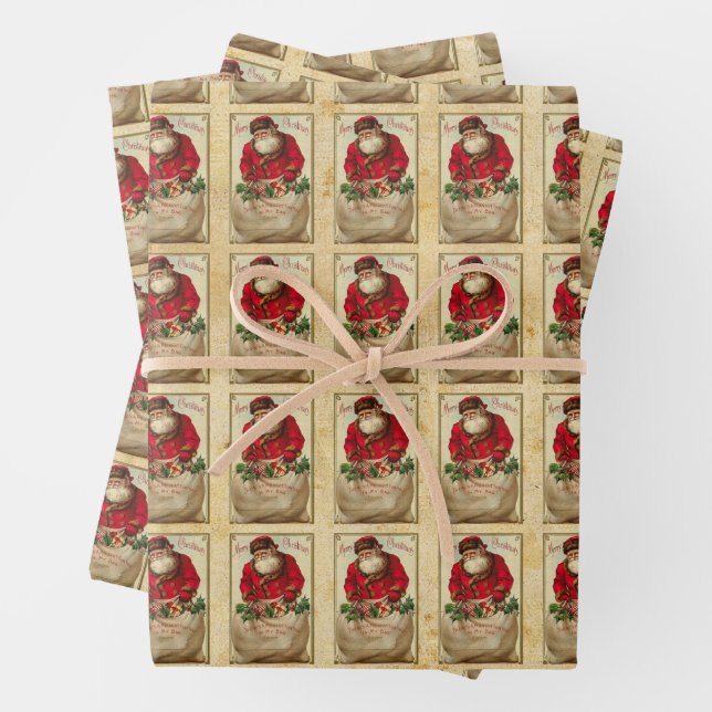 Weihnachtswrapping Papier Sheets (Beispiel)