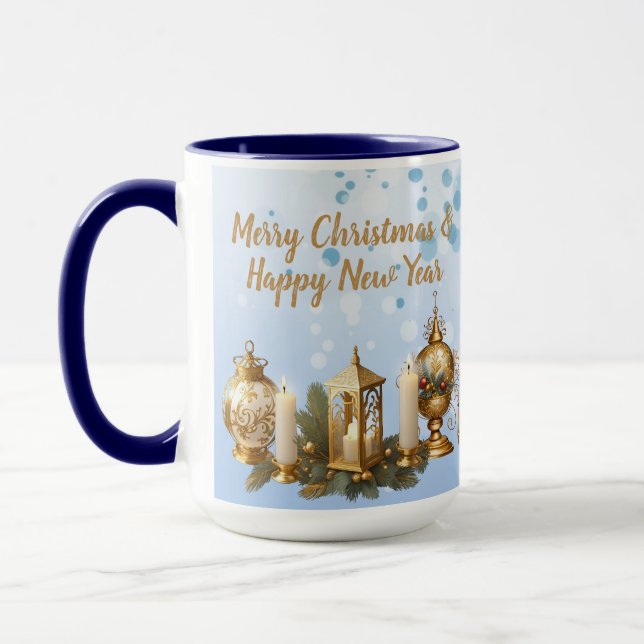 Weihnachtswunsch individuell anpassbar tasse (Links)