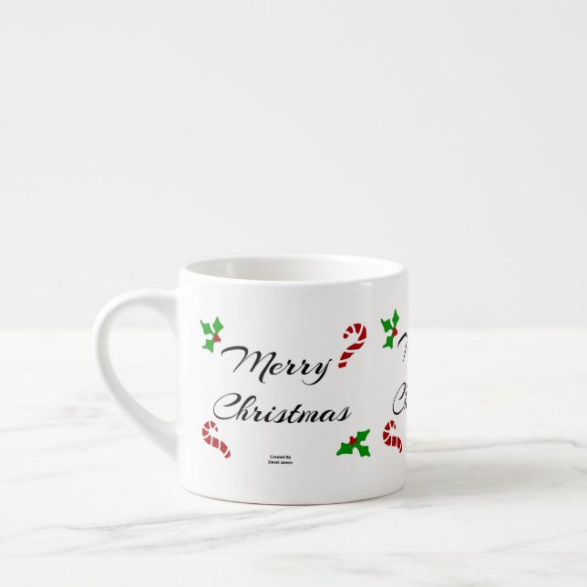 Weihnachtswünsche Espressotasse (Links)