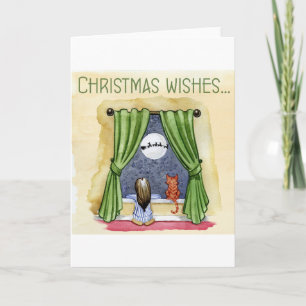 Weihnachtswünsche Feiertagskarte