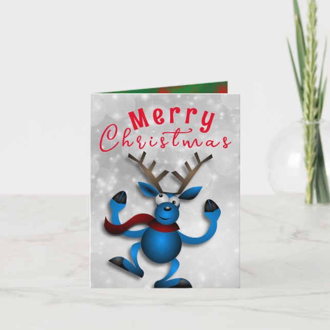 Weihnachtswünsche für Ehefrau Karte (Vorderseite)