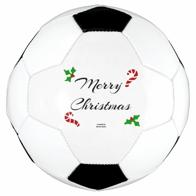 Weihnachtswünsche Fußball (Vorderseite)