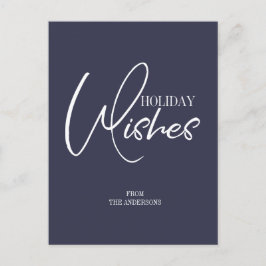 Weihnachtswünsche Postkarte