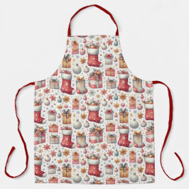 Weihnachtswünsche Schürze