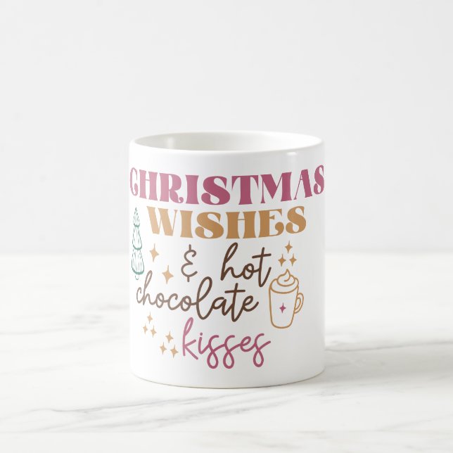 Weihnachtswünsche - Weihnachten Kaffeetasse (Mittel)