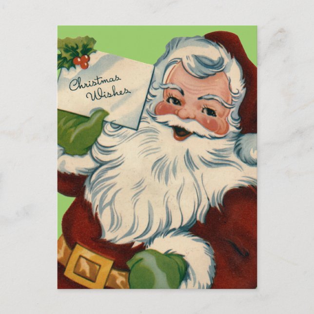 Weihnachtswünsche Weihnachtspostkarte Feiertagspostkarte (Vorderseite)