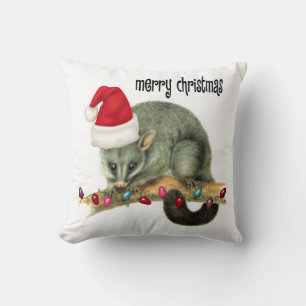 Weihnachtswürfelkissen, Possum-Kissen Kissen