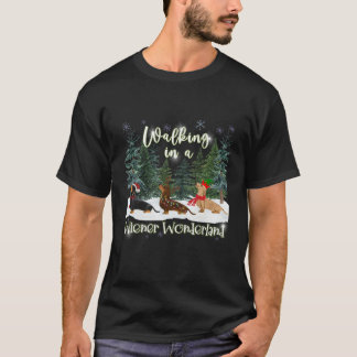 Weihnachtswurst Hund Weiner Designs Unisex Erwachs T-Shirt