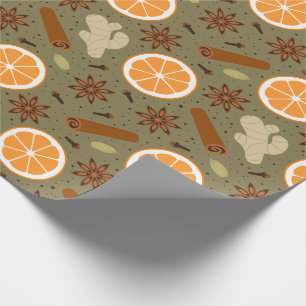 Weihnachtswürze Geschenkpapier