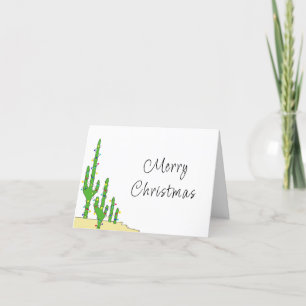 Weihnachtswüste Südwesten Feiertagskarte