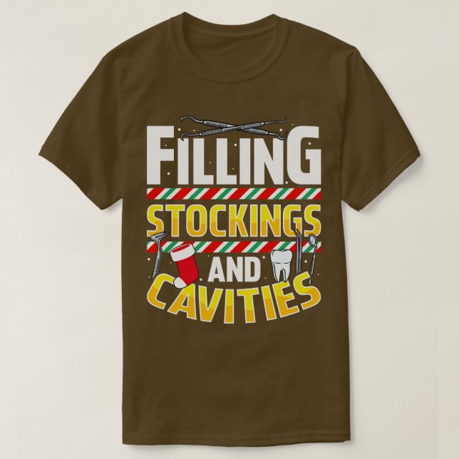 Weihnachtszahnärzte Funny Spaß Redewendungen Zitat T-Shirt (Design vorne)