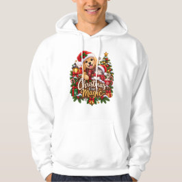 Weihnachtszauber – Gemütlicher Golden Retriever &  Hoodie