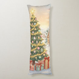 Weihnachtszauber-Kissen Seitenschläferkissen