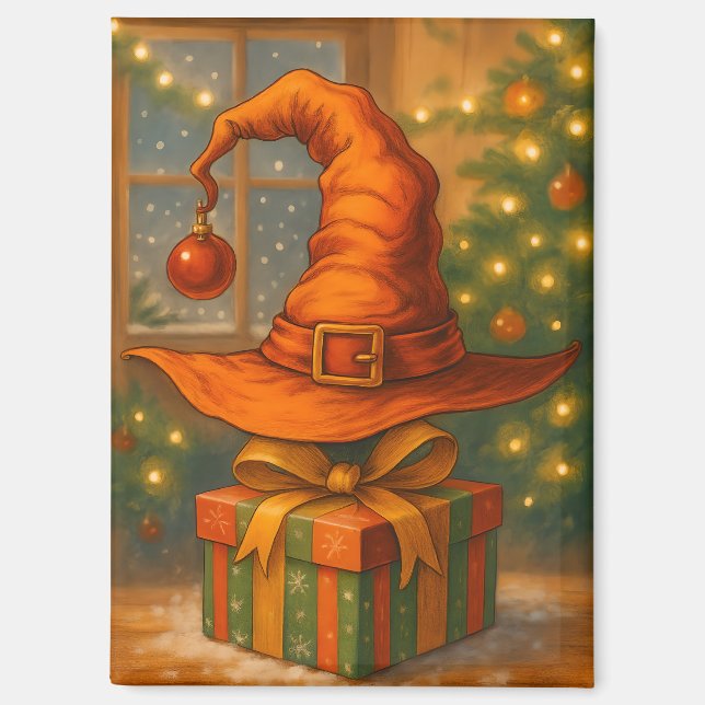 Weihnachtszauber Magnet (Vorderseite)