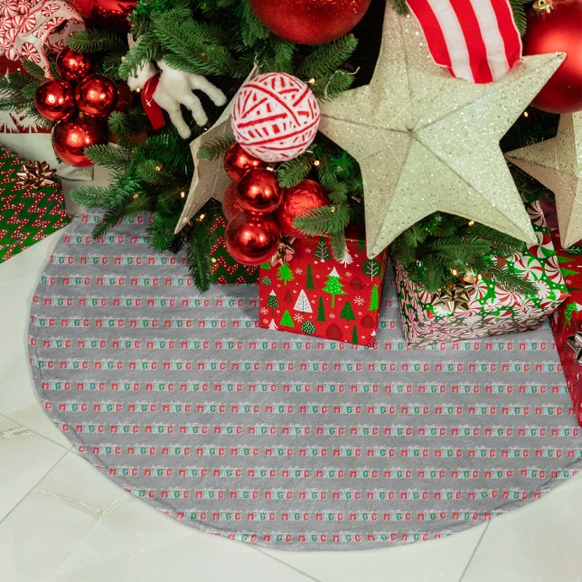 Weihnachtszauber Polyester Weihnachtsbaumdecke (Von Creator hochgeladen)